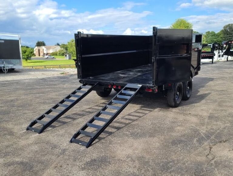 2024 IronBull DTB8314072 7' x 14' High Side Dump Trailer - Image 2