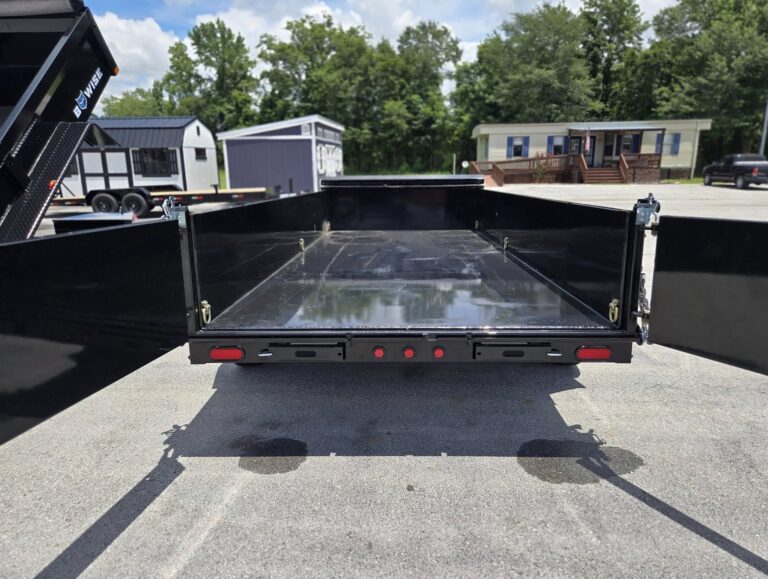 2025 BWISE 7x16 Low Profile Dump Trailer - Image 5