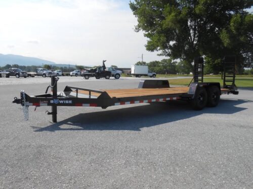 2026 BWISE EH22-14HD Low Profile 22’ Equipment Trailer - Image 5