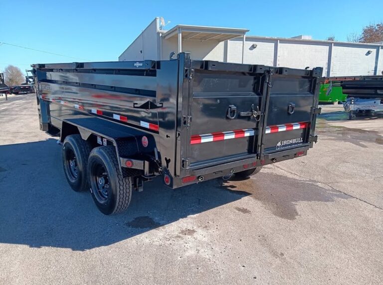 2024 IronBull DTB8314072 7' x 14' High Side Dump Trailer - Image 5