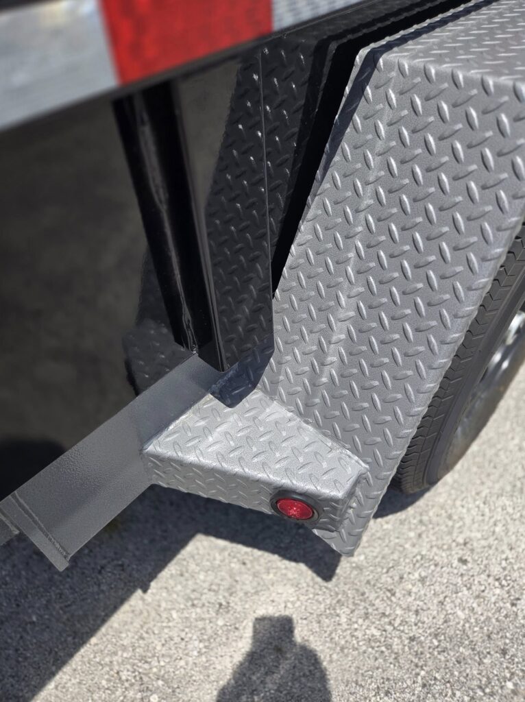 2025 BWISE 7x16 Low Profile Dump Trailer - Image 7