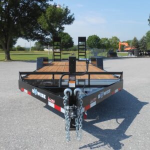 2026 BWISE EH22-14HD Low Profile 22’ Equipment Trailer