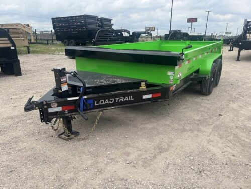 2025 Load Trail 14’ 14K Bumper Pull Dump Trailer - Image 3
