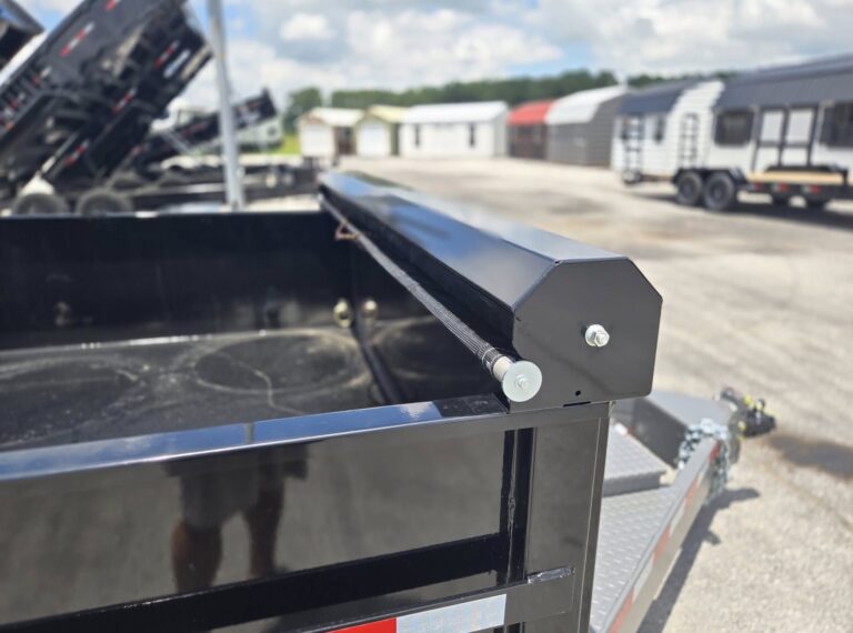 2025 BWISE 7x16 Low Profile Dump Trailer - Image 10