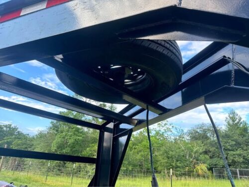 40ft Low Profile Gooseneck Trailer  102" Wide - Image 2
