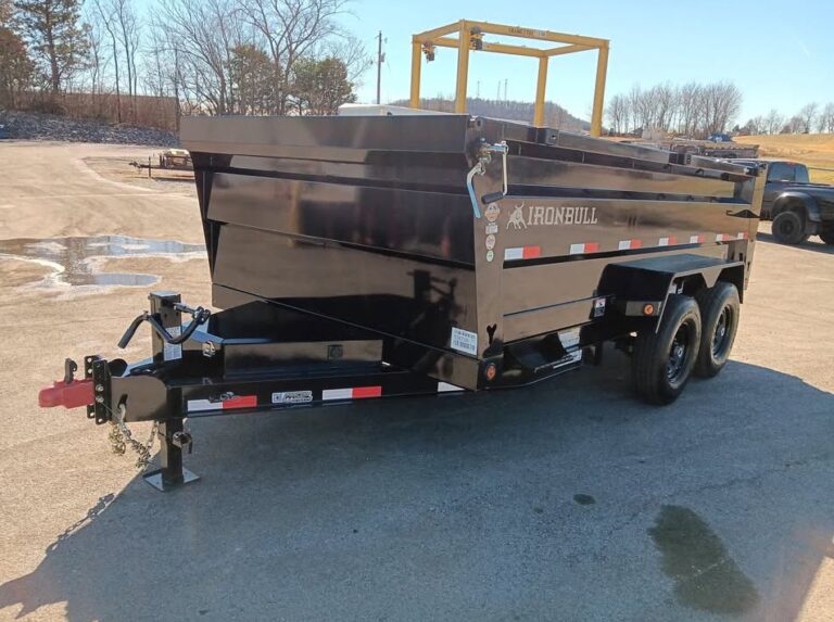 2024 IronBull DTB8314072 7' x 14' High Side Dump Trailer - Image 11