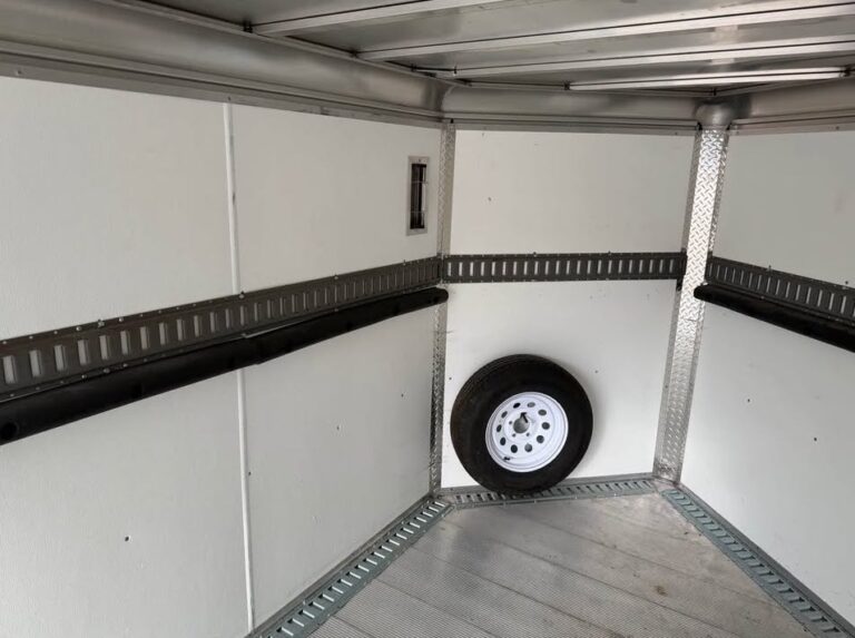 2011 Aluma 6x12 Enclosed Aluminum Trailer - Image 5