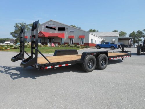2026 BWISE EH22-14HD Low Profile 22’ Equipment Trailer - Image 10