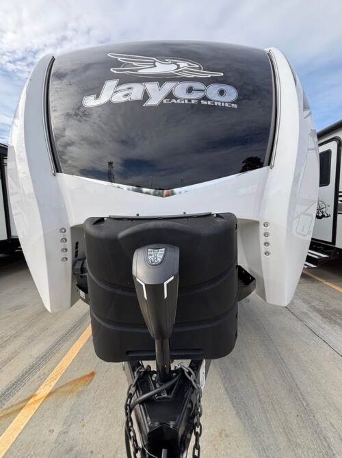 family travel trailer with bunk room