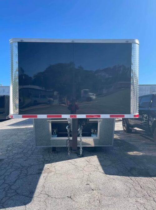 2025 H & L 8.5x30TA5 Gooseneck Enclosed Trailer - Image 3