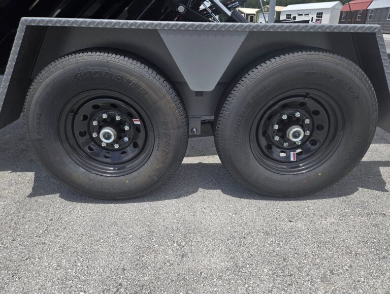 2025 BWISE 7x16 Low Profile Dump Trailer - Image 13