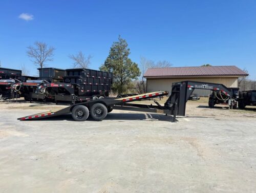 heavy duty 24 ft tilt trailer for hauling