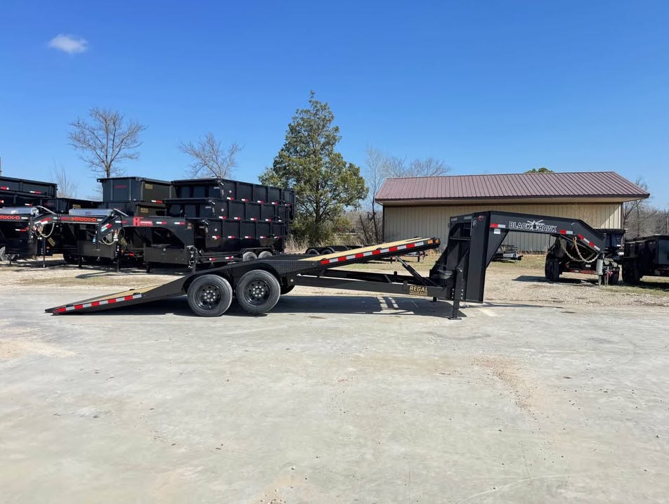 heavy duty 24 ft tilt trailer for hauling