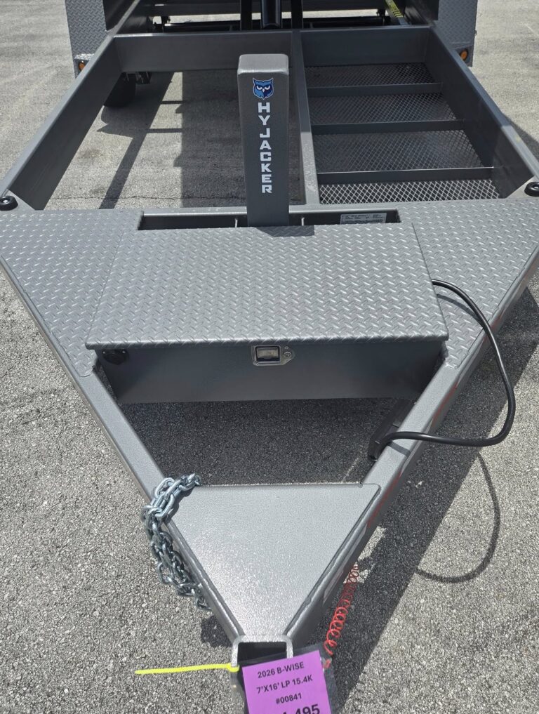 2025 BWISE 7x16 Low Profile Dump Trailer - Image 14