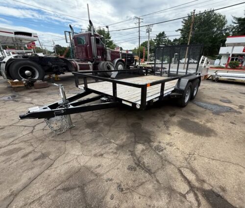 2024 Sure Trac 7x12 Tube Top Landscape Trailer - Image 2