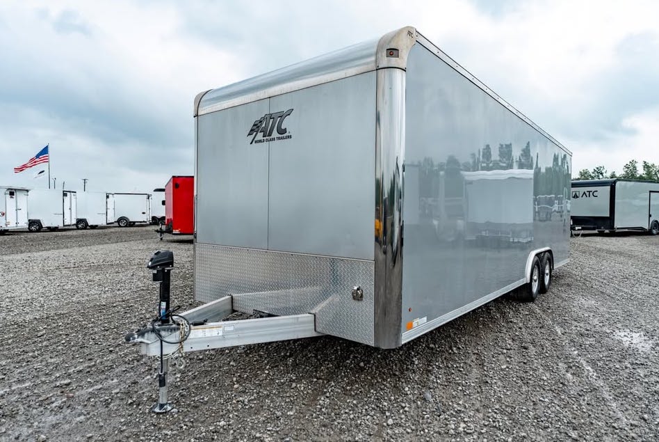 aluminum enclosed cargo trailer 24 ft