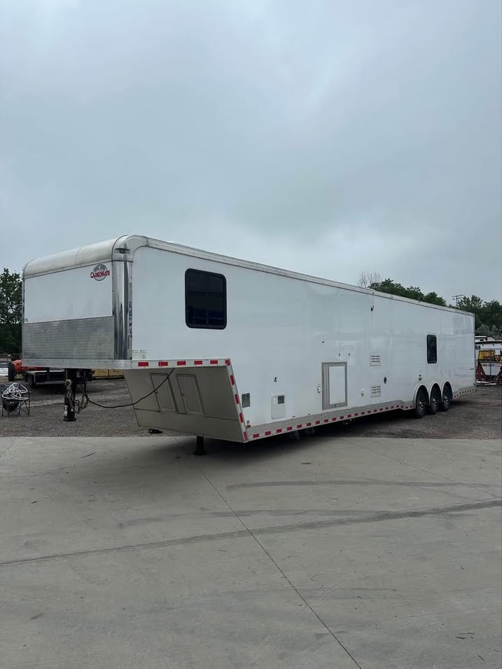 Cargo Mate 48 ft enclosed race trailer