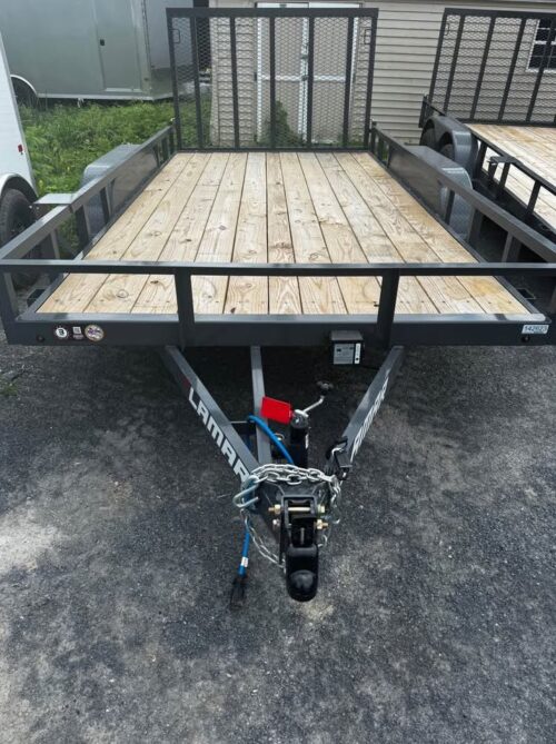 2025 Lamar Open Car Trailer  82"x16' - Image 4