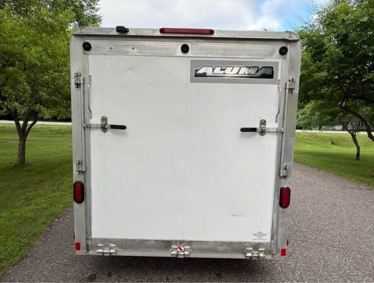 2011 Aluma 6x12 Enclosed Aluminum Trailer - Image 6