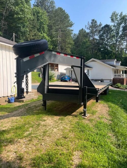 35 ft gooseneck equipment trailer