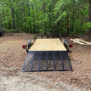 2025 Down2Earth 76” x 12’ Utility Trailer