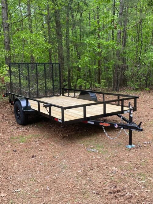 2025 Down2Earth 76” x 12’ Utility Trailer - Image 4