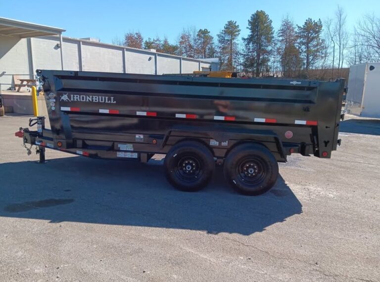 2024 IronBull DTB8314072 7' x 14' High Side Dump Trailer - Image 17