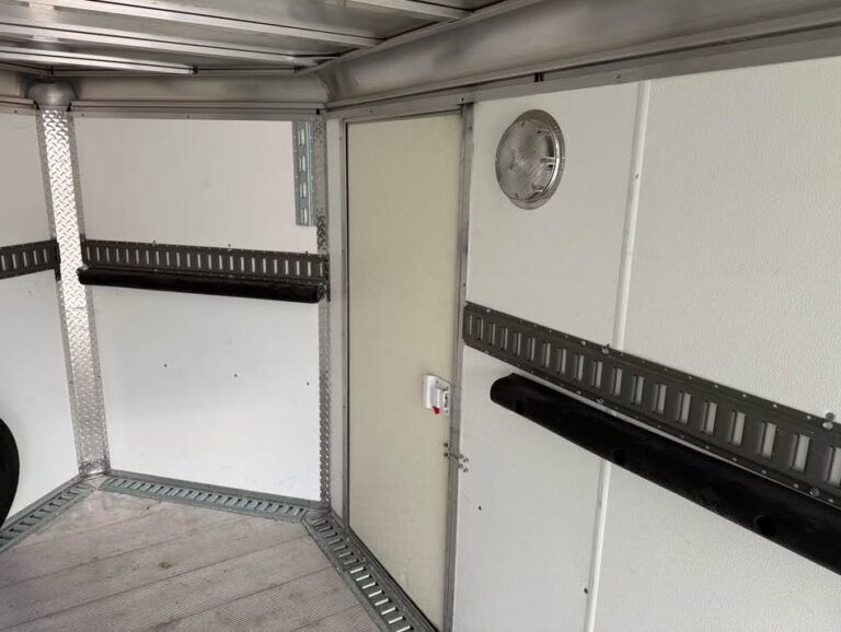 2011 Aluma 6x12 Enclosed Aluminum Trailer - Image 8