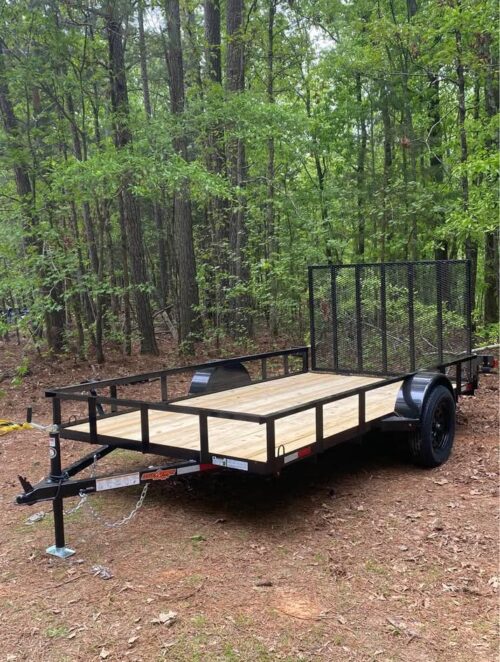 2025 Down2Earth 76” x 12’ Utility Trailer - Image 6