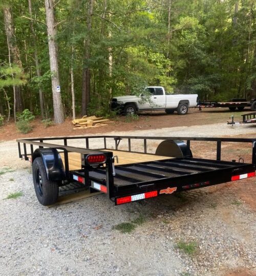 2025 Down2Earth 76” x 12’ Utility Trailer - Image 7
