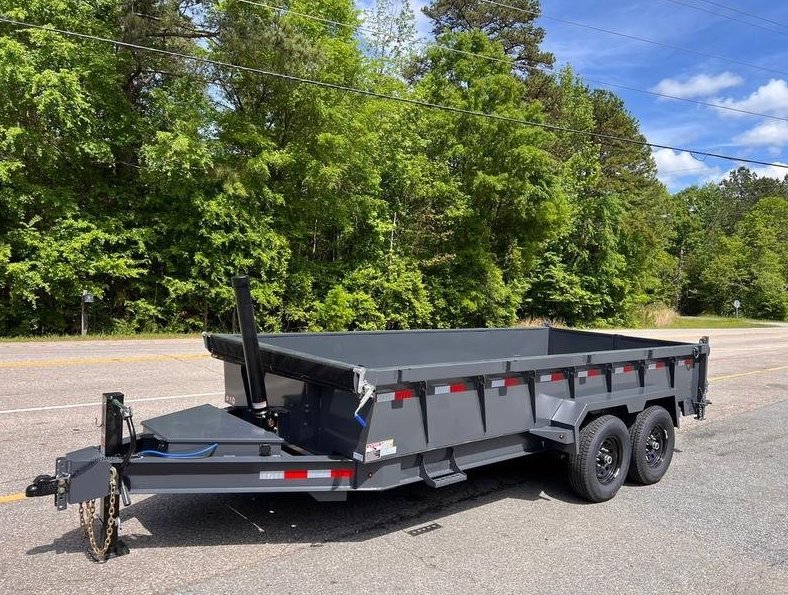 dump trailer for contractors