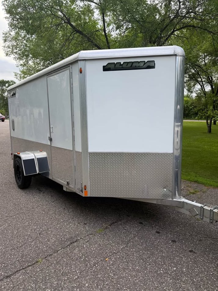 aluminum enclosed trailer sales